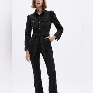 Gap Western style black jumpsuit sz 4